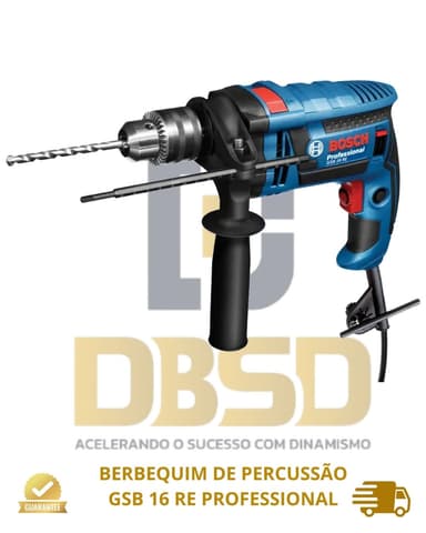 imagem de BERBEQUIM DE PERCUSSÃO GSB 16 RE PROFESSIONAL