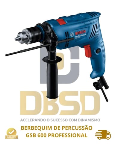 imagem de BERBEQUIM DE PERCUSSÃO GSB 600 PROFESSIONAL