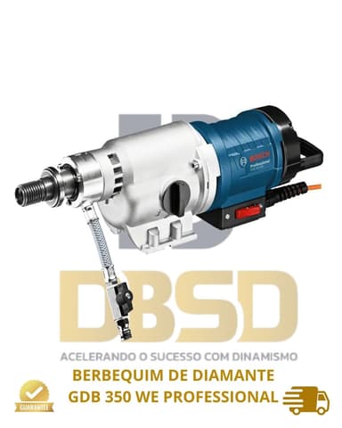 imagem de BERBEQUIM DE DIAMANTE GDB 350 WE PROFESSIONAL