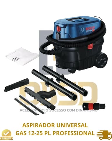 imagem de ASPIRADOR UNIVERSAL GAS 12-25 PL PROFESSIONAL