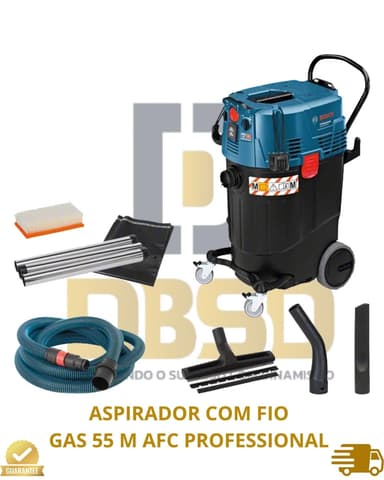 imagem de ASPIRADOR COM FIO GAS 55 M AFC PROFESSIONAL