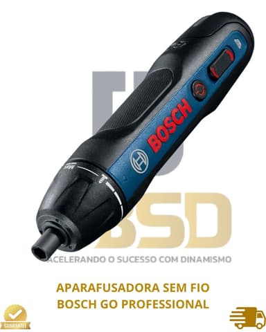 imagem de APARAFUSADORA SEM FIO BOSCH GO PROFESSIONAL