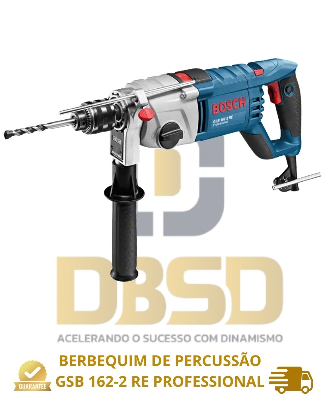 imagem de BERBEQUIM DE PERCUSSÃO GSB 162-2 RE PROFESSIONAL