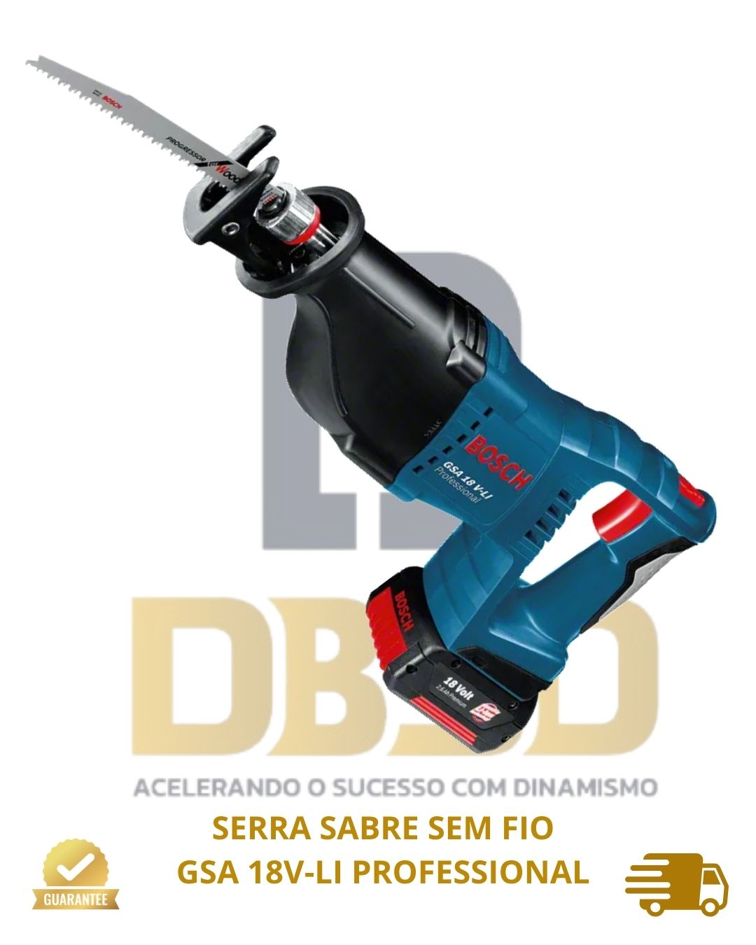imagem de SERRA SABRE SEM FIO GSA 18V-LI PROFESSIONAL