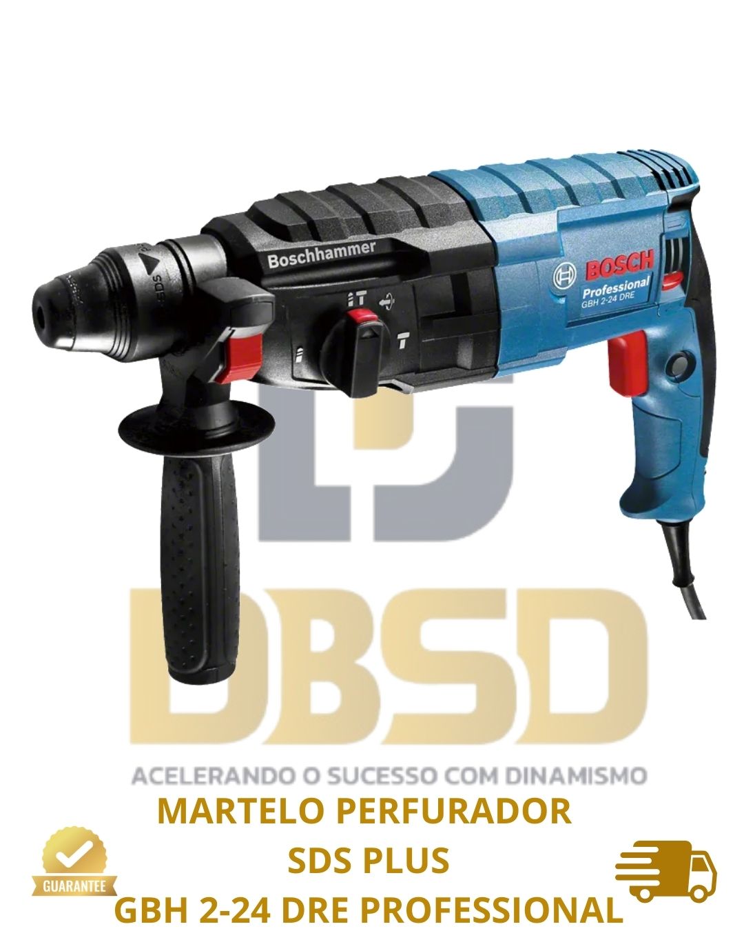 imagem de MARTELO PERFURADOR SDS PLUS GBH 2-24 D PROFESSIONAL