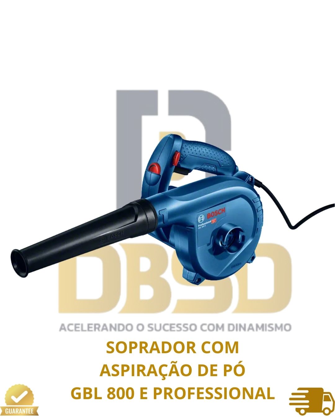 imagem de SOPRADOR COM ASPIRAÇÃO DE PÓ GBL 800 E PROFESSIONAL