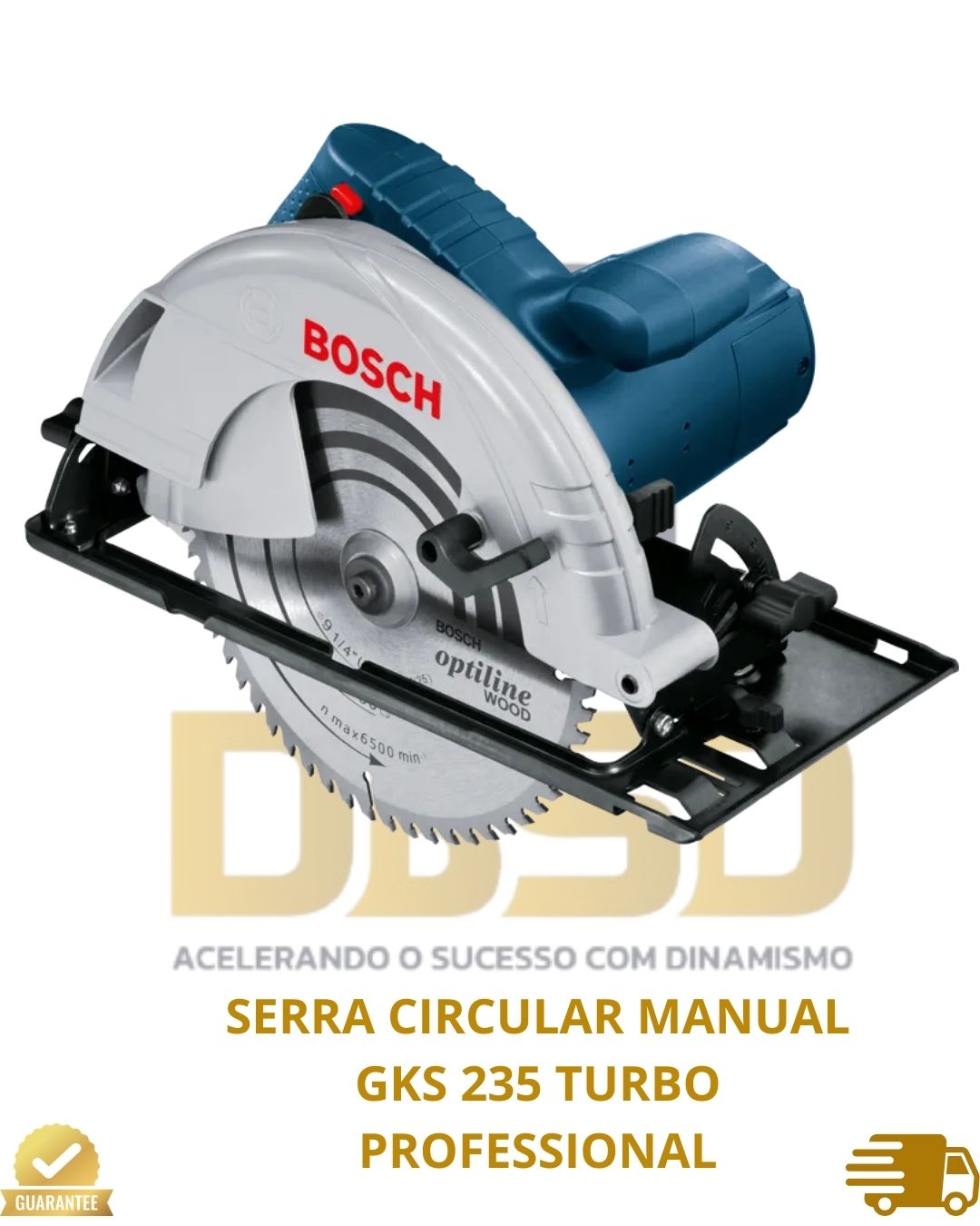 imagem de SERRA CIRCULAR MANUAL GKS 235 TURBO PROFESSIONAL