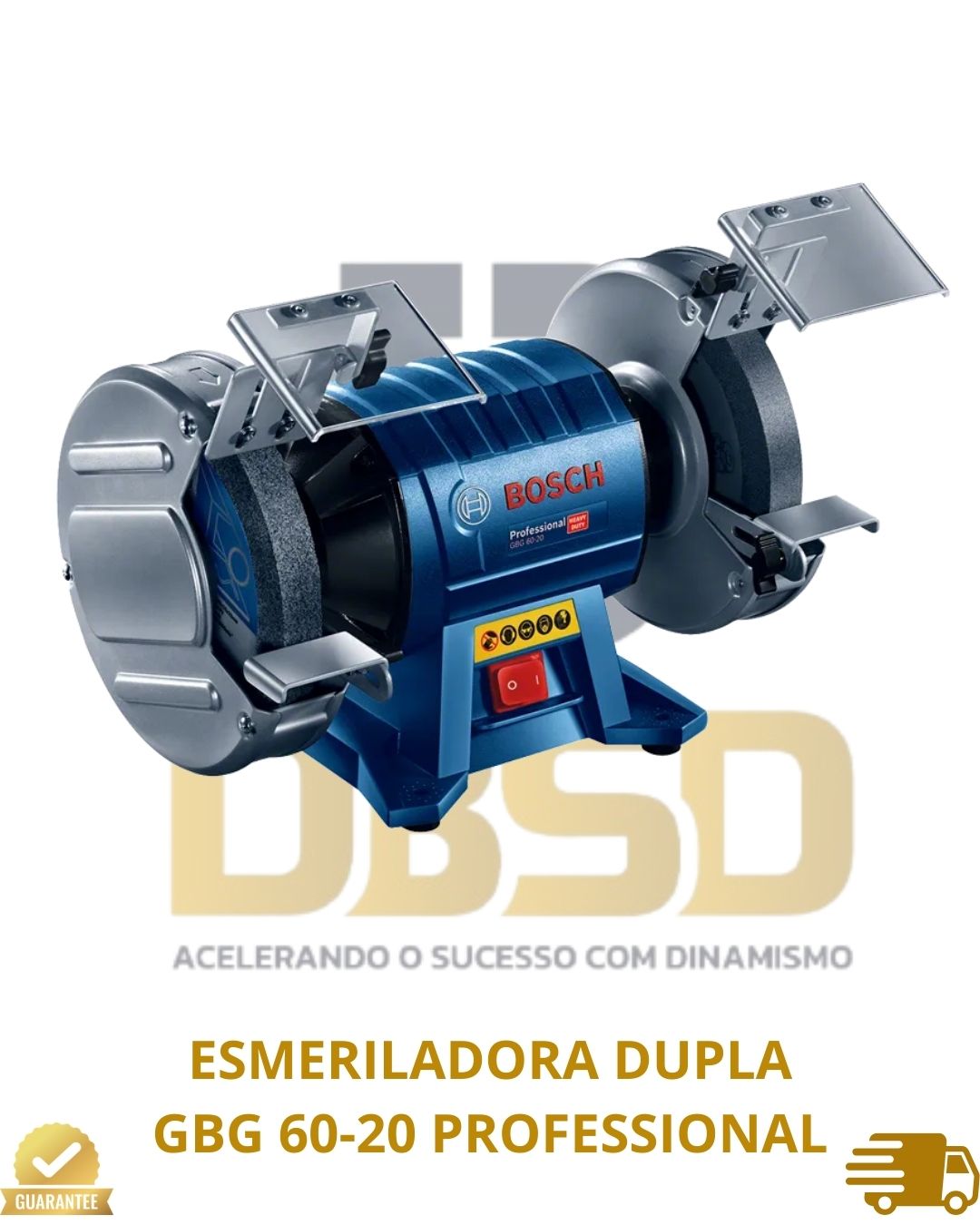 imagem de ESMERILADORA DUPLA GBG 60-20 PROFESSIONAL