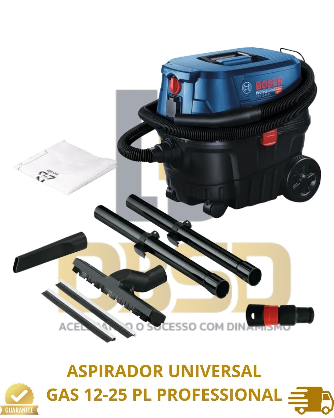 imagem de ASPIRADOR UNIVERSAL GAS 12-25 PL PROFESSIONAL