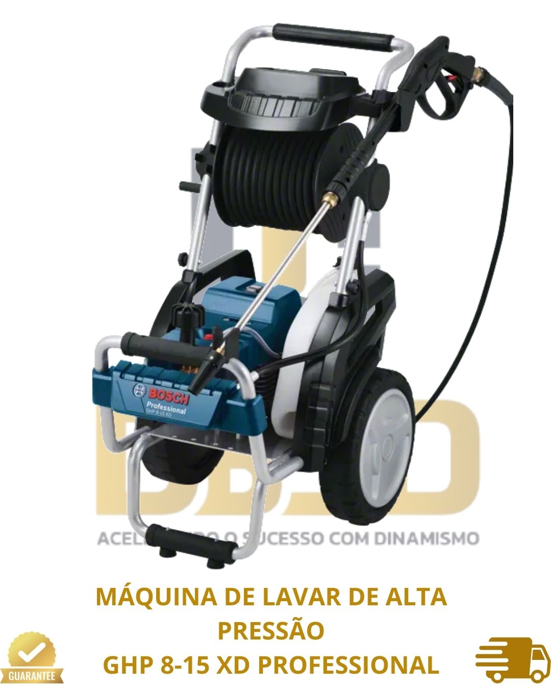 imagem de MÁQUINA DE LAVAR DE ALTA PRESSÃO GHP 8-15 XD PROFESSIONAL